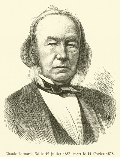 Claude Bernard, Born July 12, 1813, Died February 11, 1878 by French School